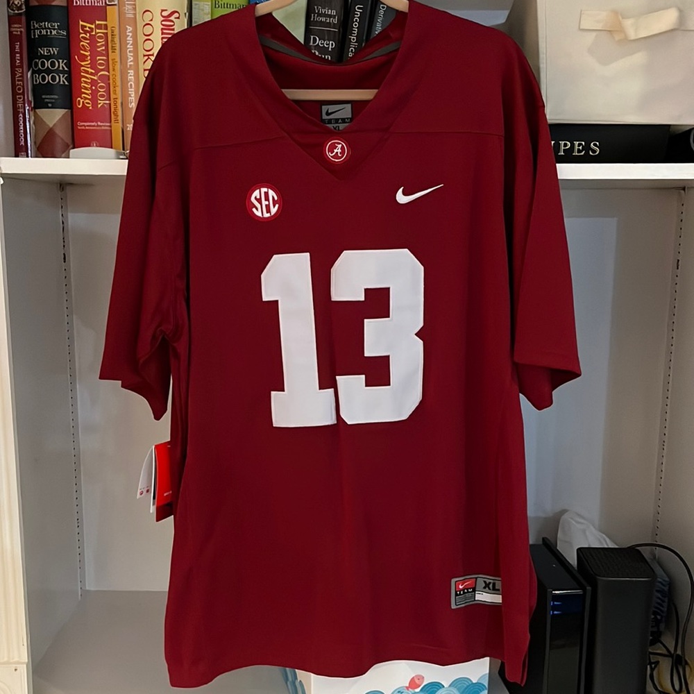 Nike #13 University of Alabama Jersey. New w/ tags